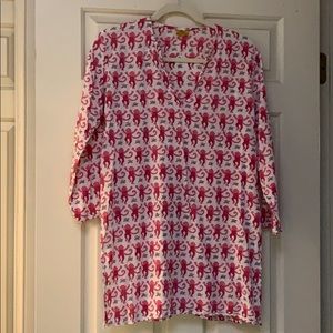 COPY - Roberta Roller Rabbit coverup M monkey des…